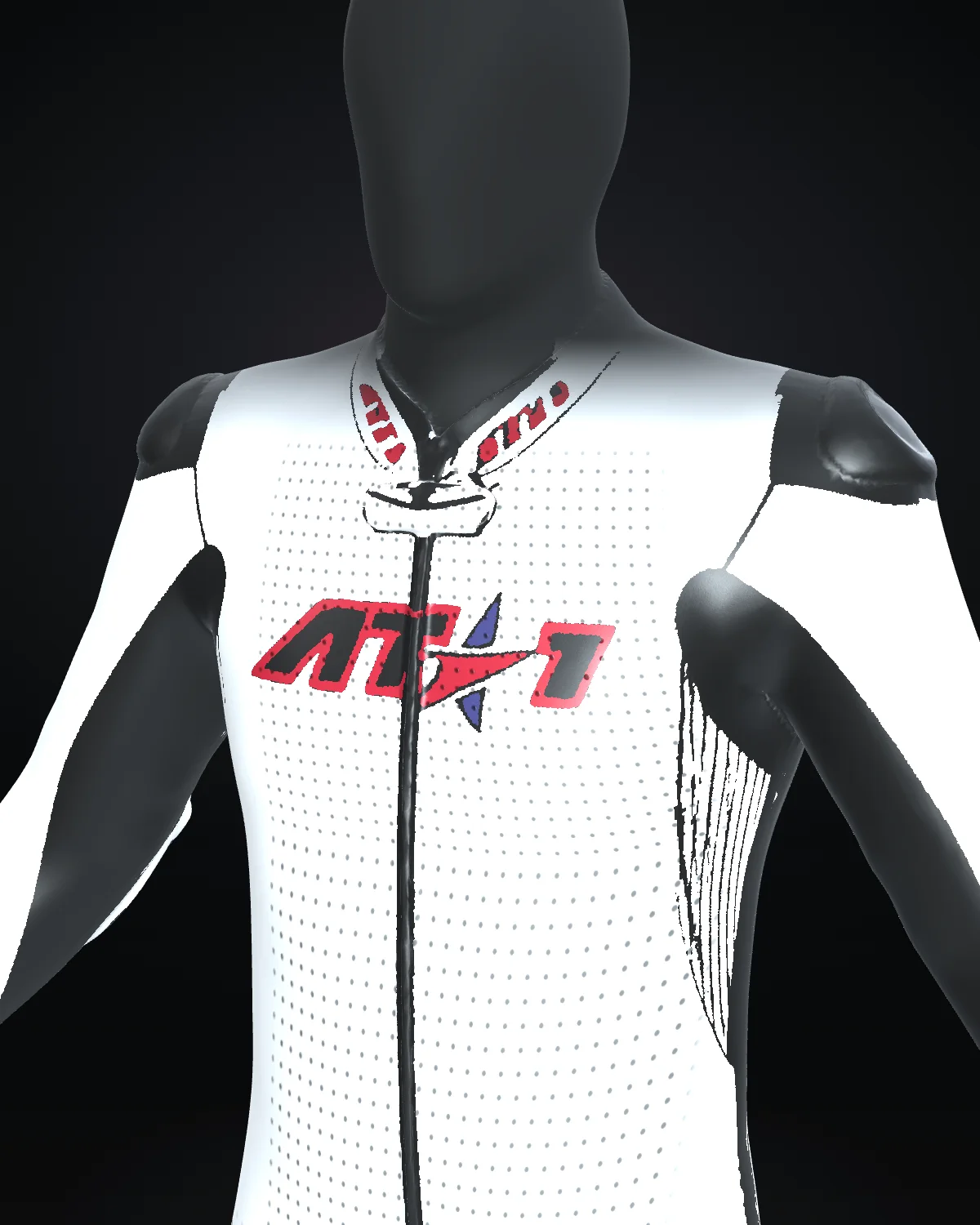 Stars & Stripes — Chest detail
