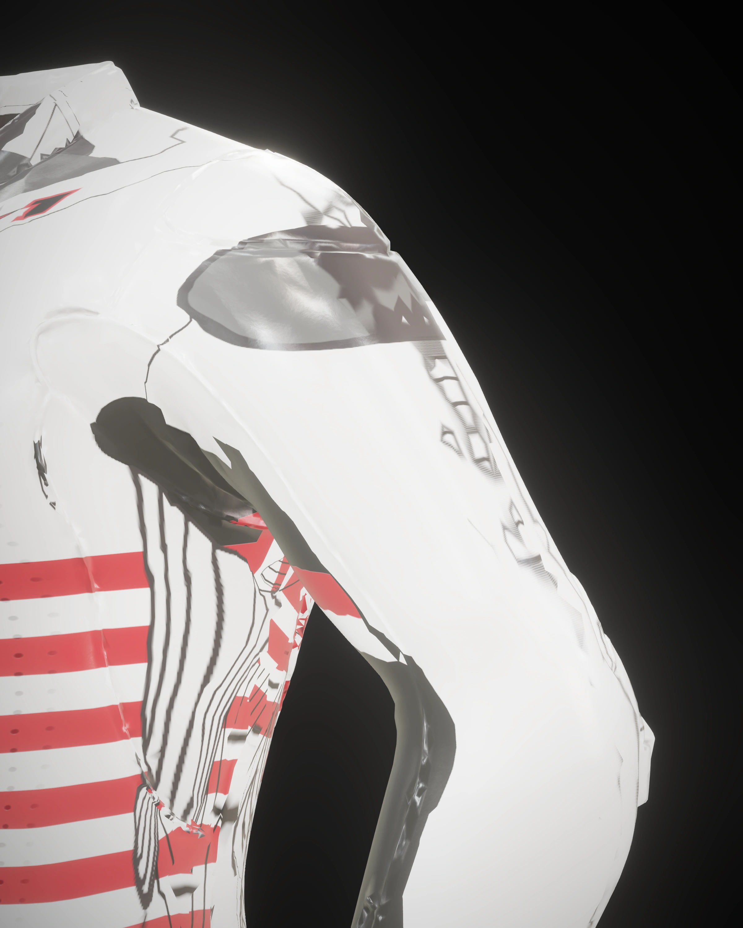Stars & Stripes — Sleeve detail