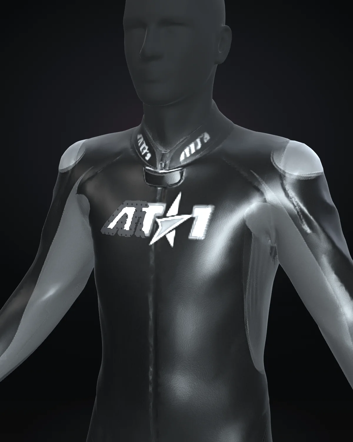 Stealth Blackout — Chest detail