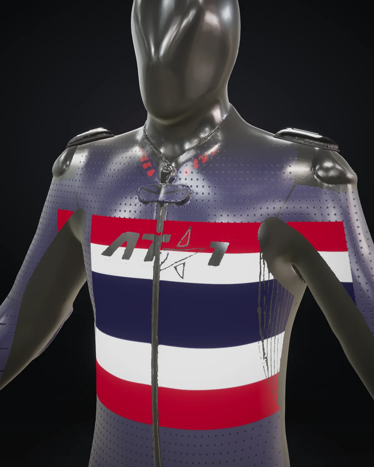 Thailand — Chest detail