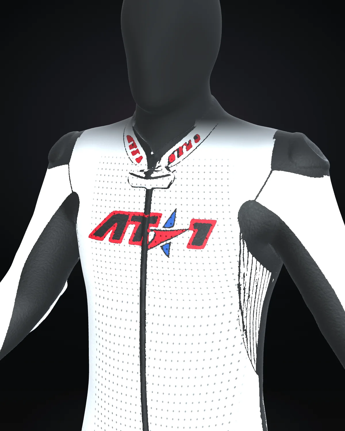 Track Day Starter — Chest detail