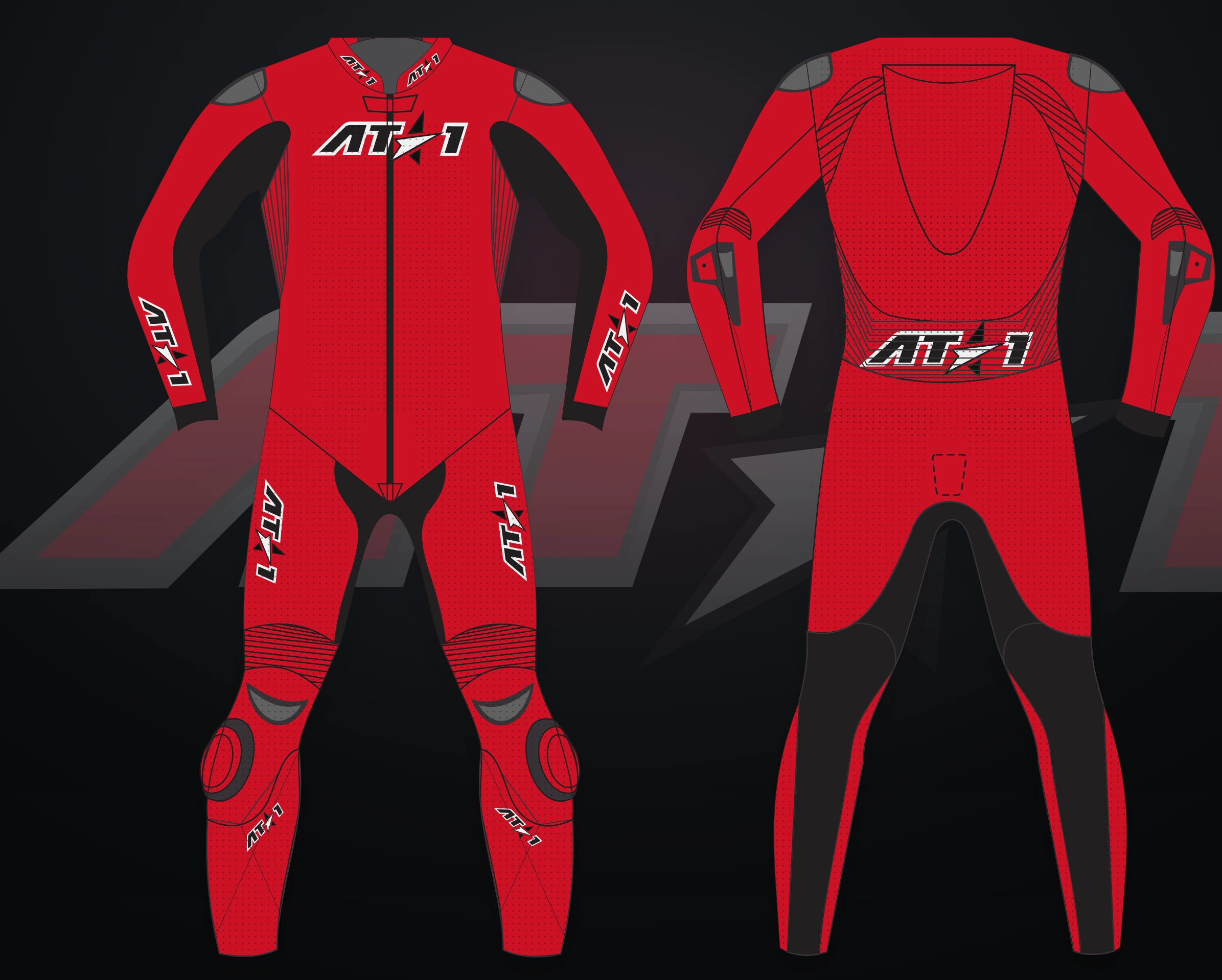 Trinidad Red — Technical flat