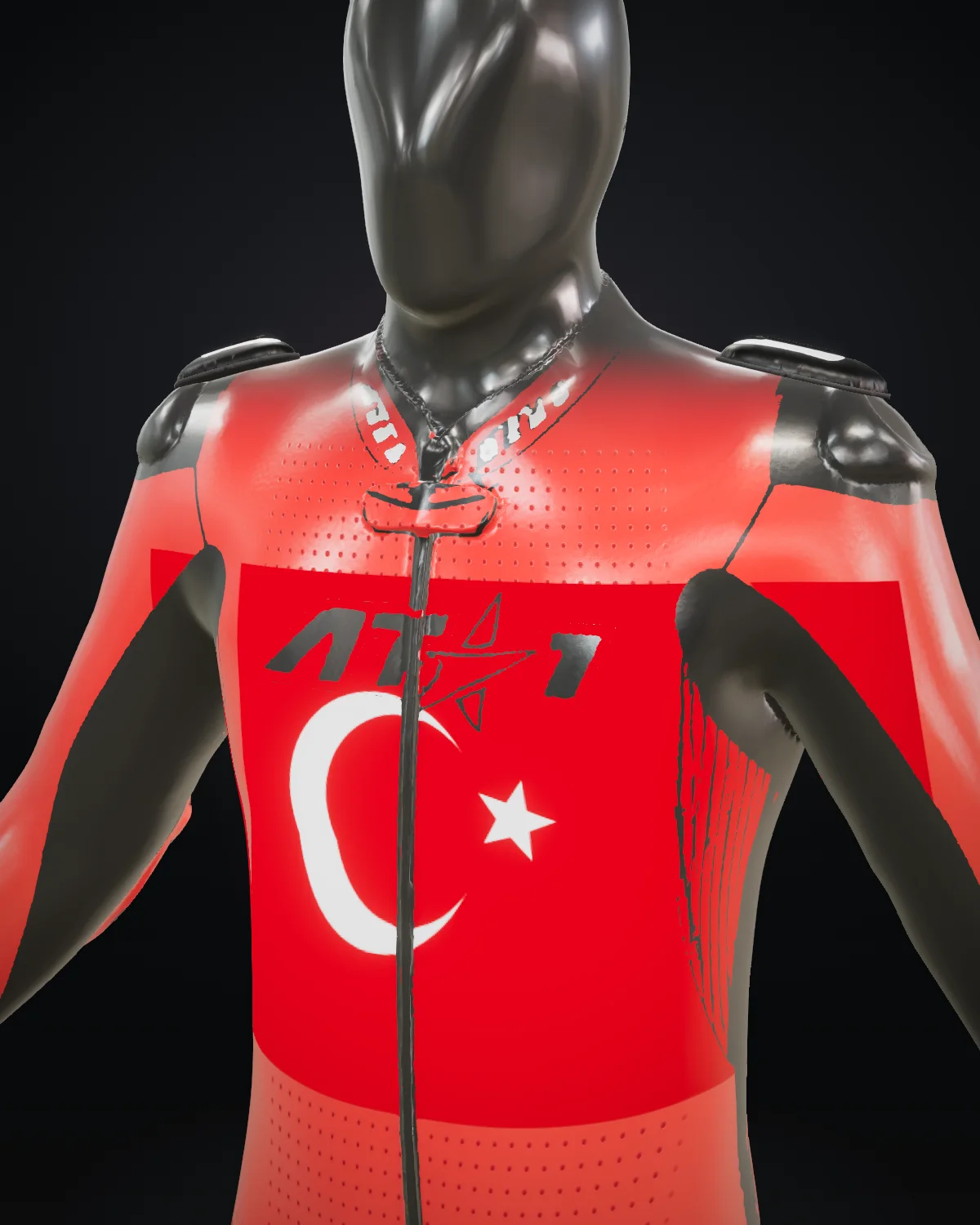 Türkiye — Chest detail