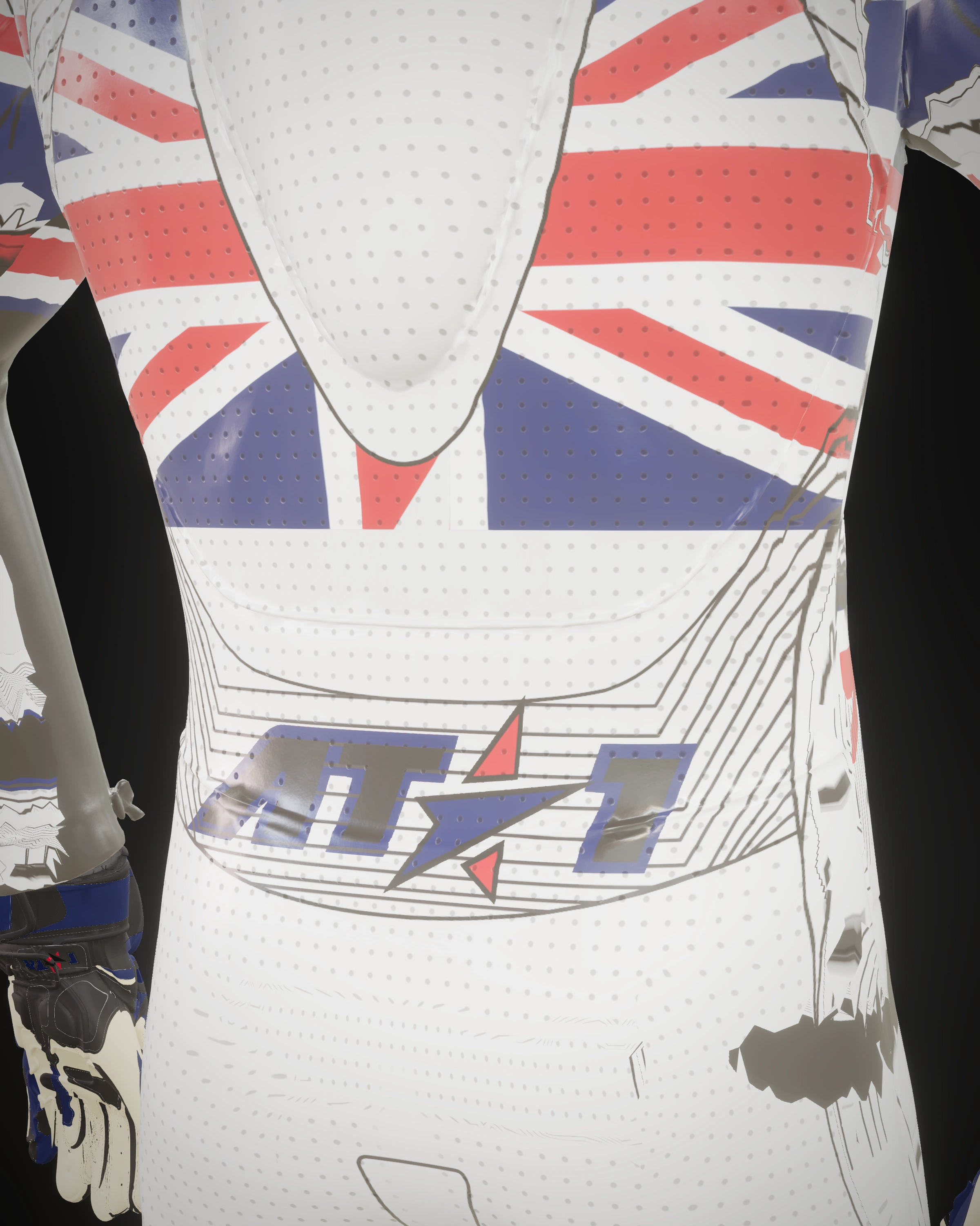Union Jack — Shoulder detail