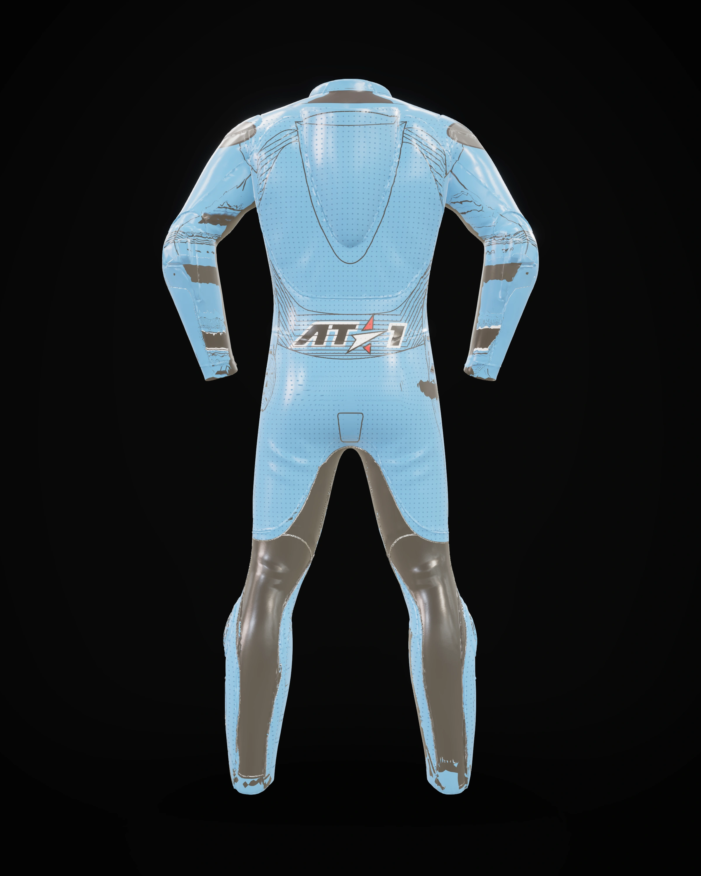 Velocity Blue — Back