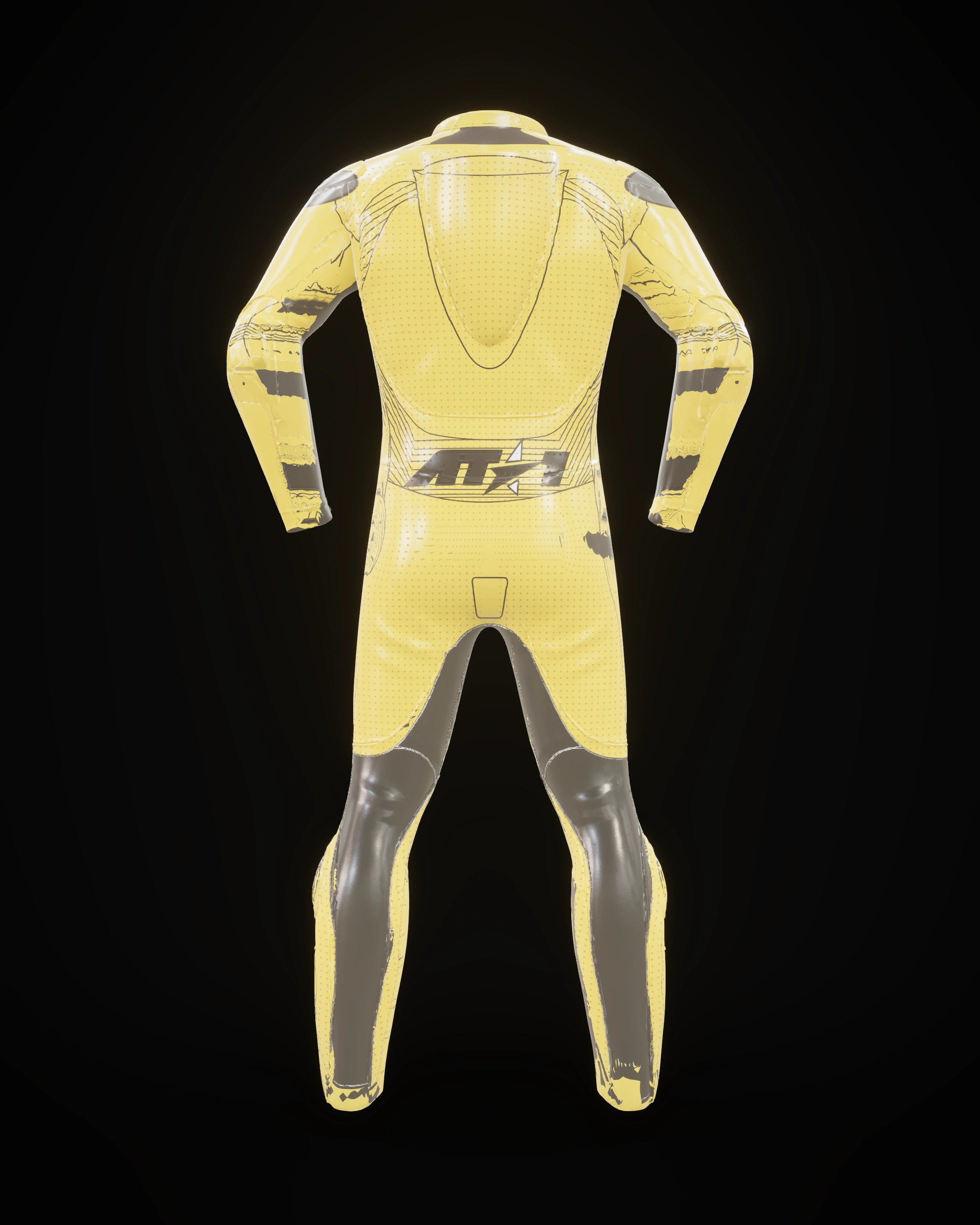 Velocity Yellow — Back