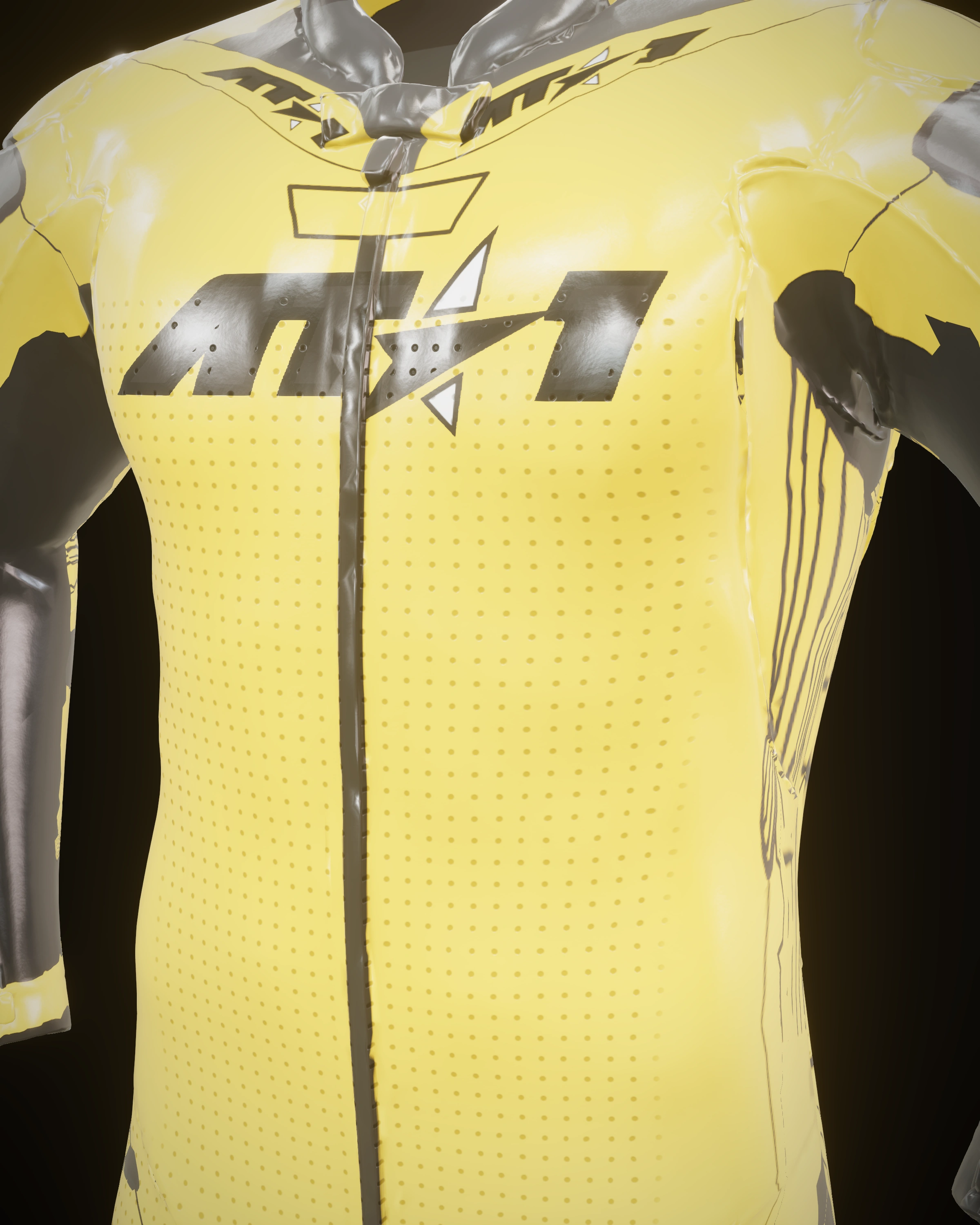 Velocity Yellow — Chest detail