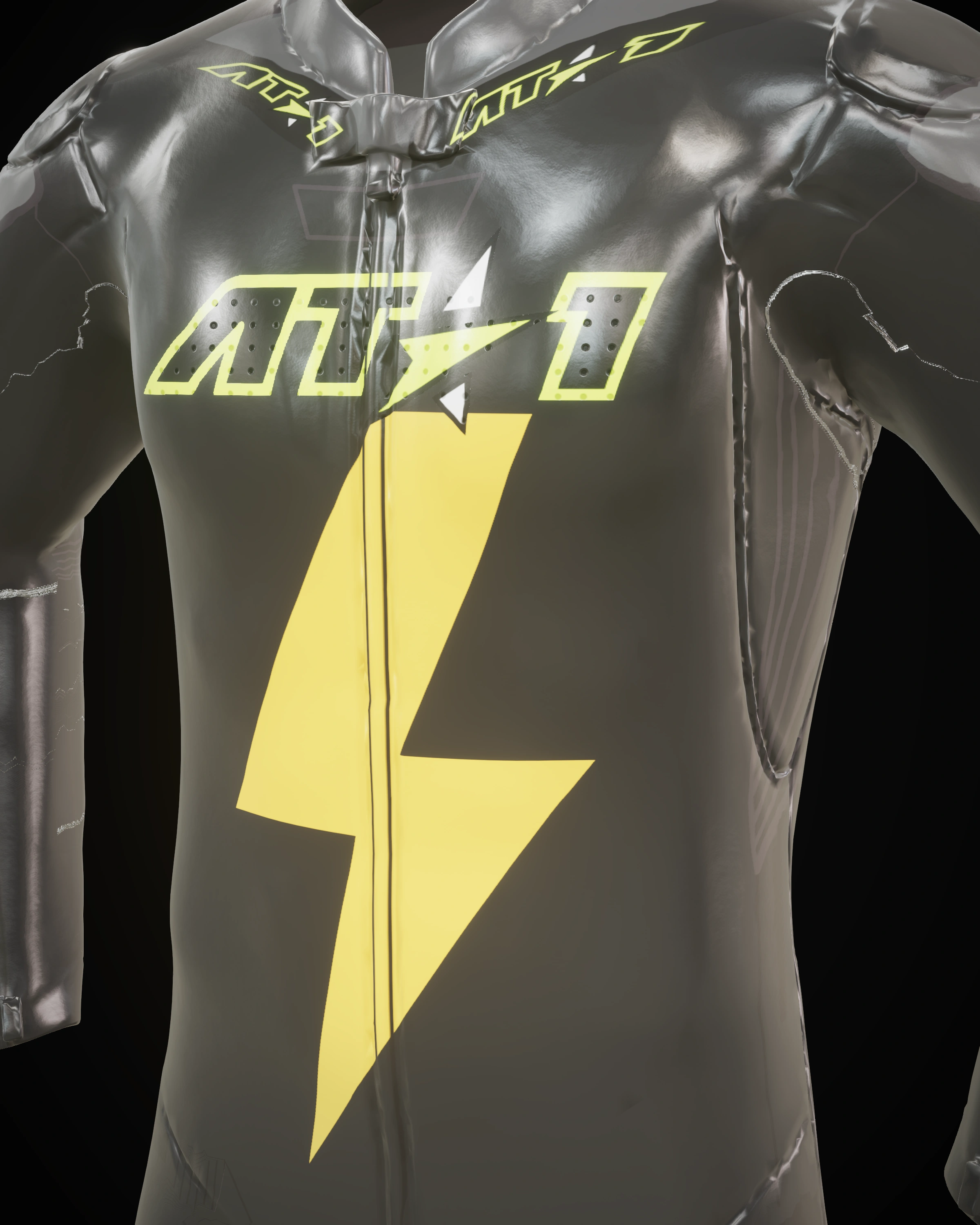 Volt Strike — Back detail