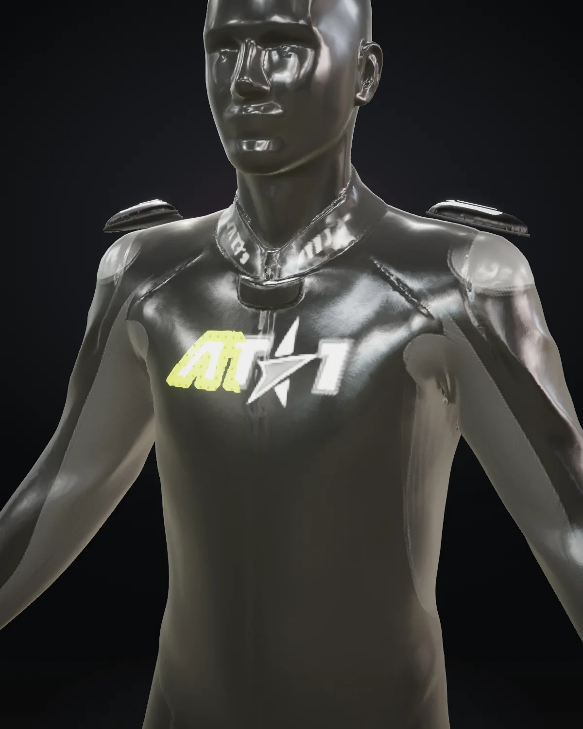 Volt Strike — Chest detail