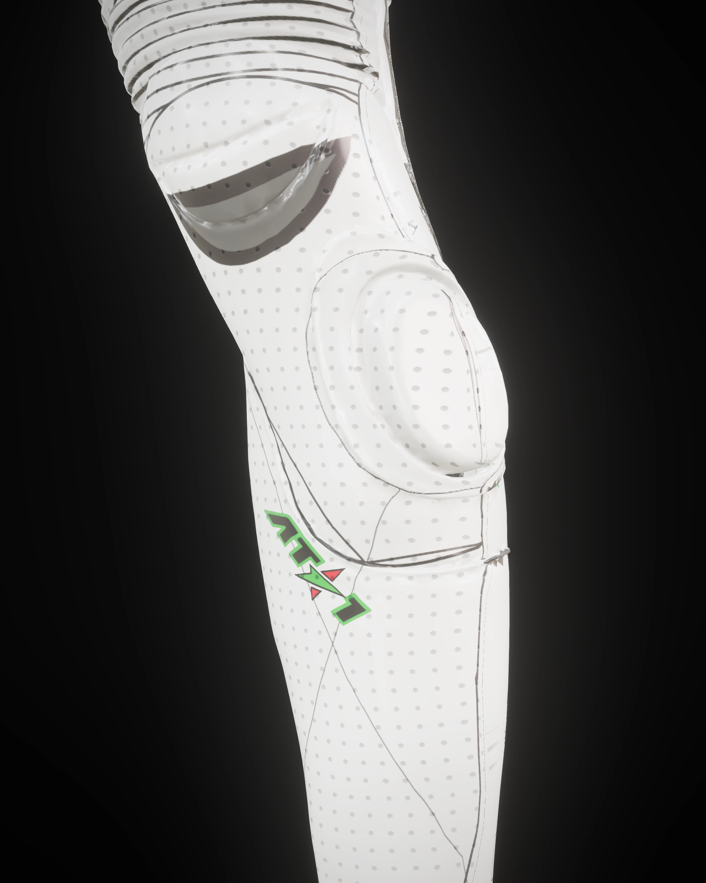 Cymru — Knee detail