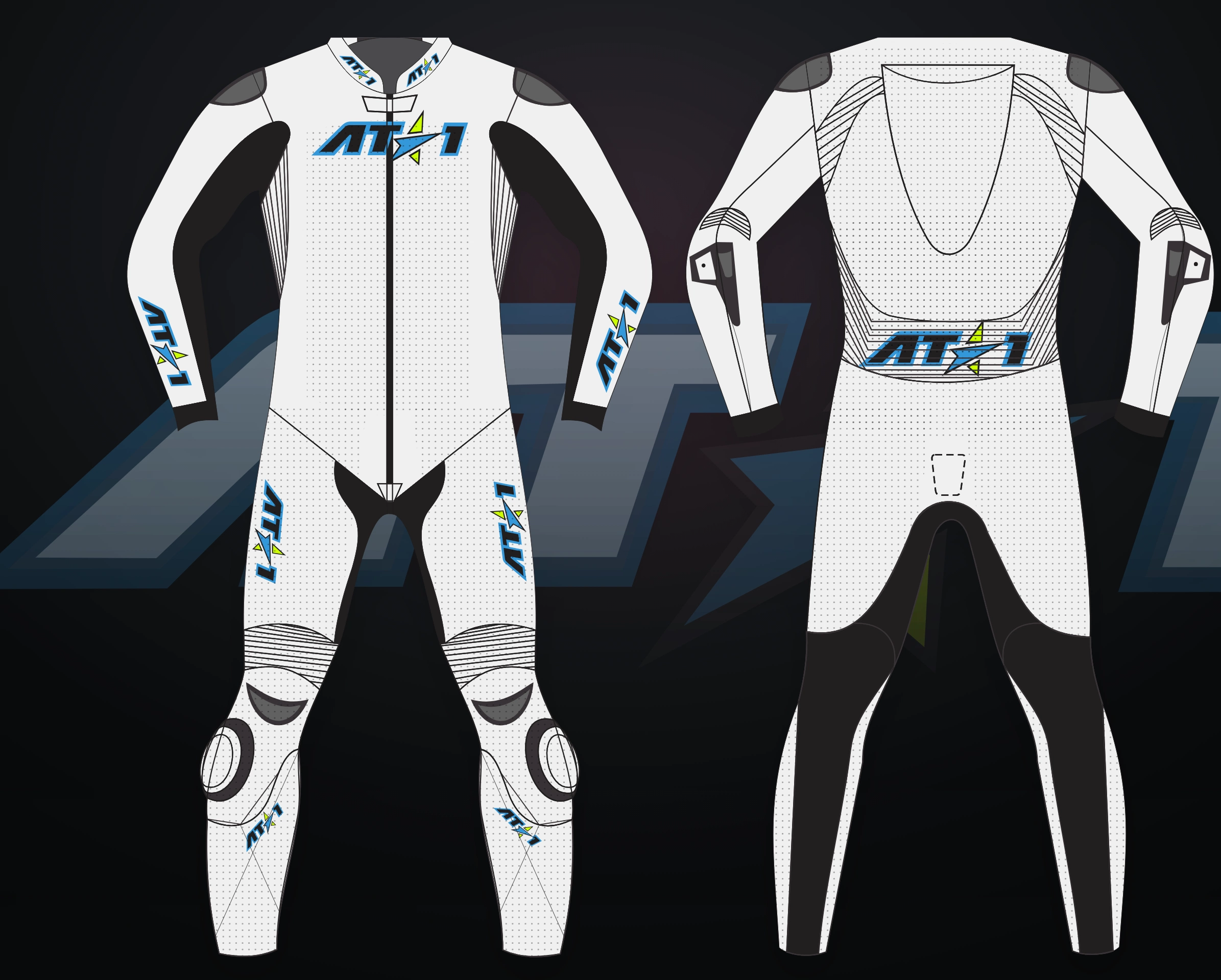 White Lightning — Technical flat